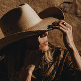 Sandoval Durango premium cowboy strohoed voor dames