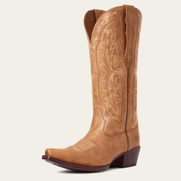 Ariat heritage X toe elastic wide calf bottes western pour dames