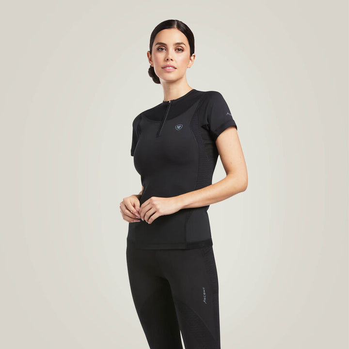 Ariat ascent 1/4zip baselayer pour dames