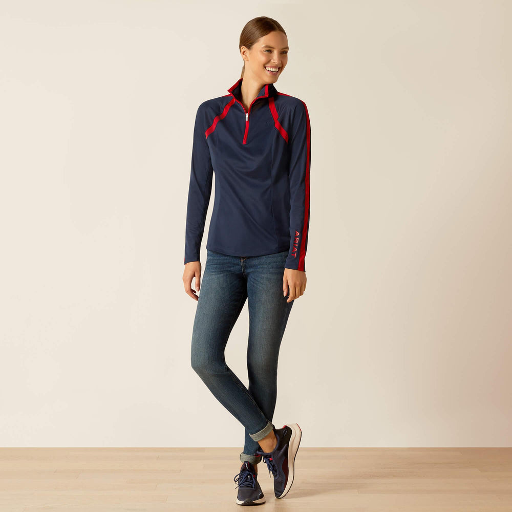Ariat sunstopper 2.0 1/4de rits basislaag