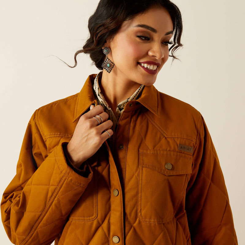 Ariat quilted barn veste pour dames