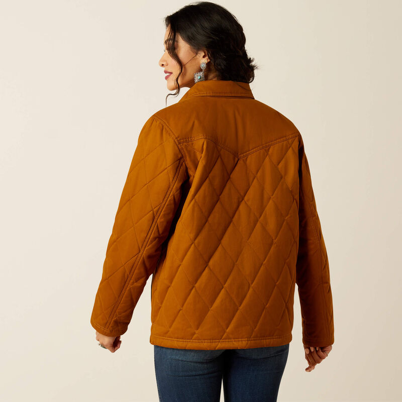 Ariat quilted barn veste pour dames