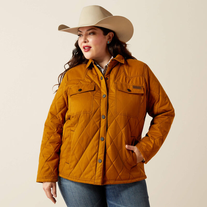 Ariat quilted barn veste pour dames