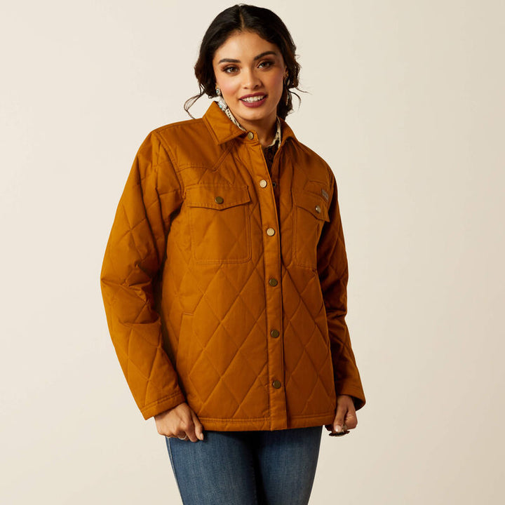 Ariat quilted barn veste pour dames