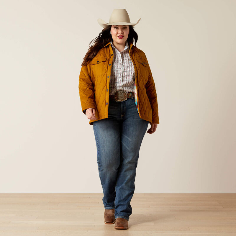 Ariat quilted barn veste pour dames