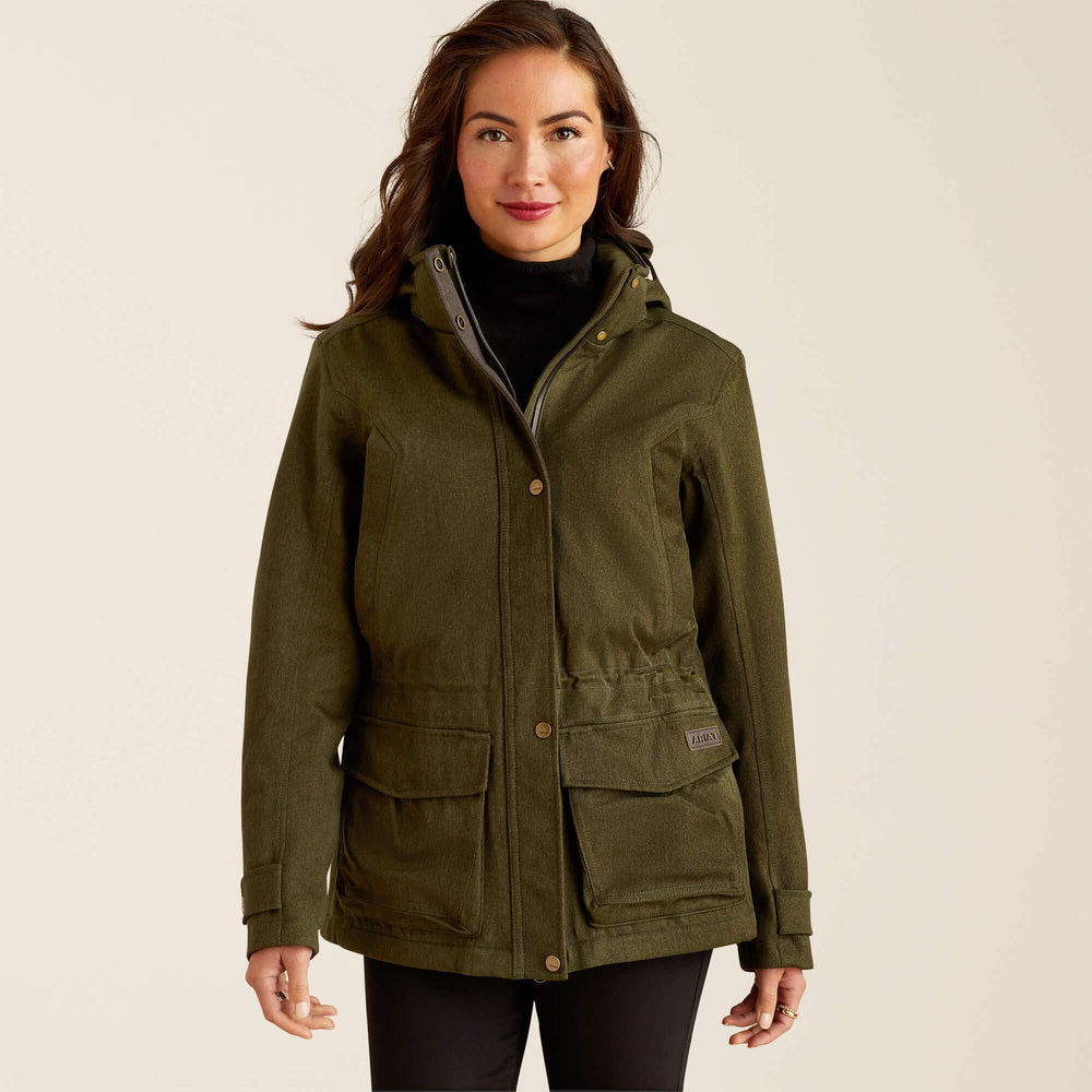 Ariat rhodium waterdichte parka voor dames