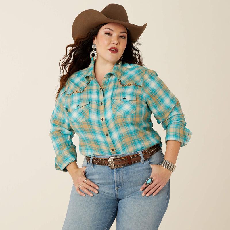 Ariat-Westernhemd mit Roping-Muster für Damen