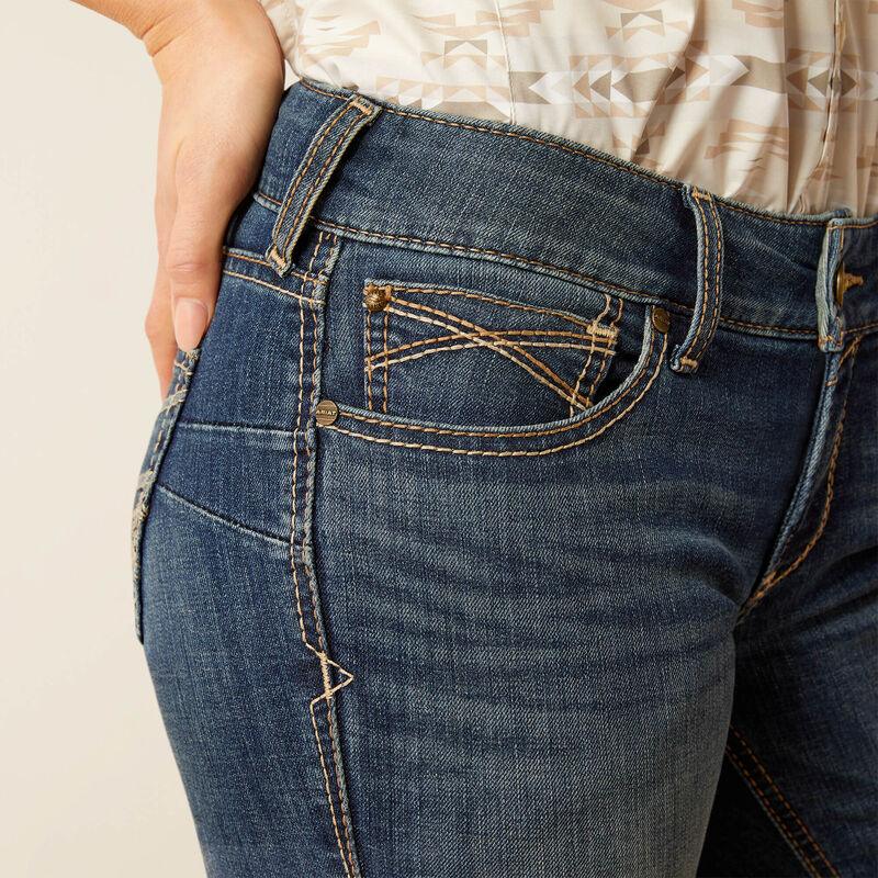 Ariat mid rise sonia boot cut jean für Damen