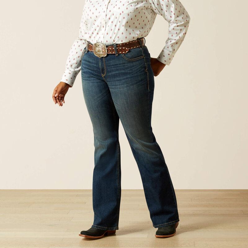 Ariat mid rise sonia boot cut jean für Damen