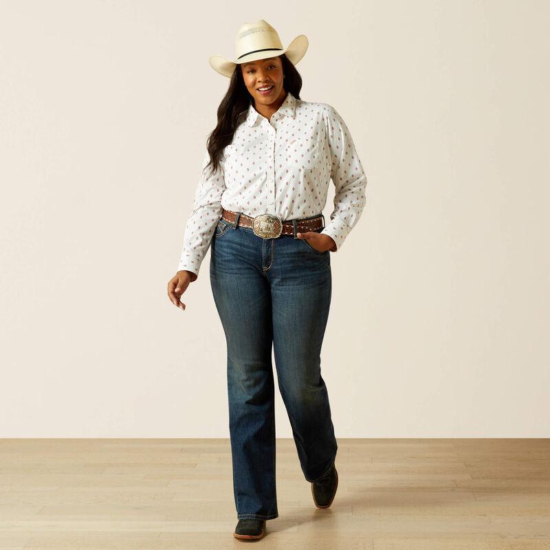 Ariat mid rise sonia boot cut jean für Damen