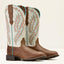 Ariat round up W toe western boot for ladies