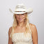 American hat makers Montana | Womens Straw Cowgirl Hat with Western Hat Band