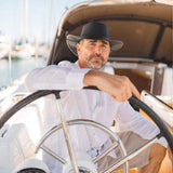 American hat makers Breeze | Sonnenhut mit breiter Krempe für Herren