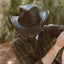 American hat makers Hollywood | Mens Leather Cowboy Hat