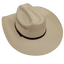 American hat makers Lasso | Mens Straw Cowboy Hat