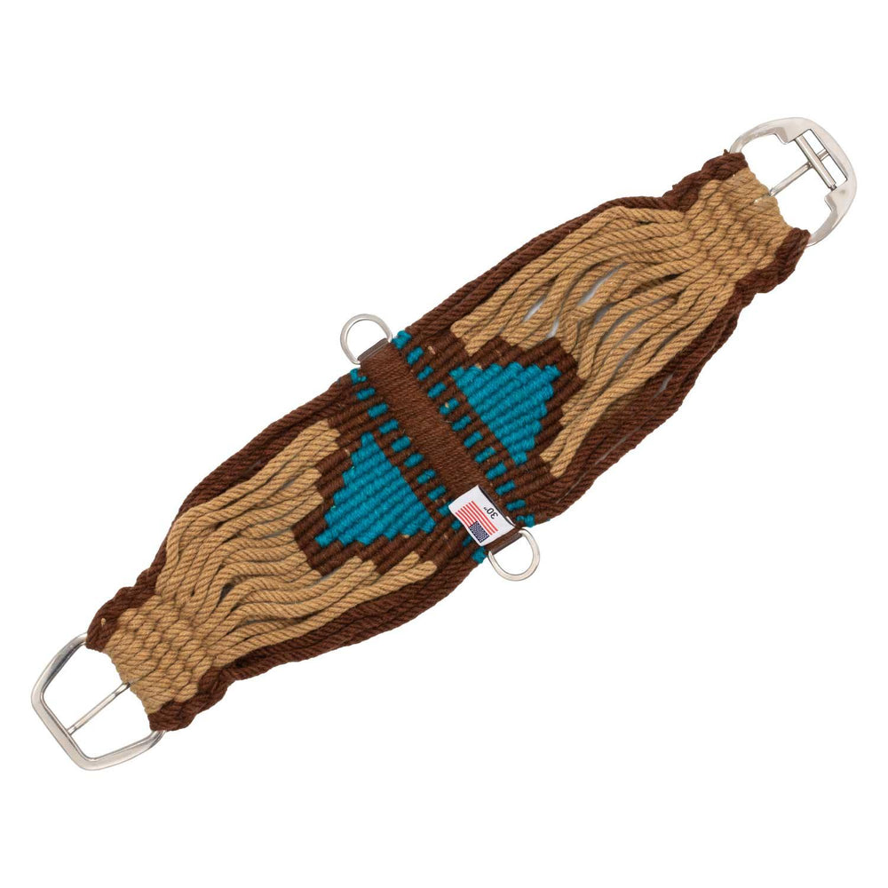 Pool's Westerngurt aus Mohair im Azteken-Design