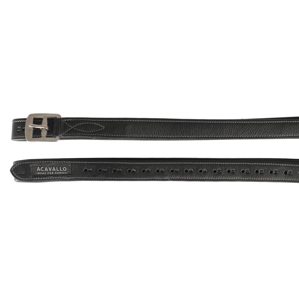 Acavallo calfskin stirrup leathers AC 9704 - HorseworldEU
