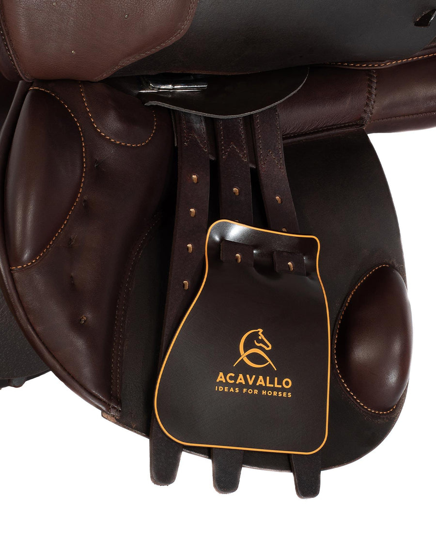 Acavallo Veneziano jumping saddle wool panels AC 9112 - HorseworldEU