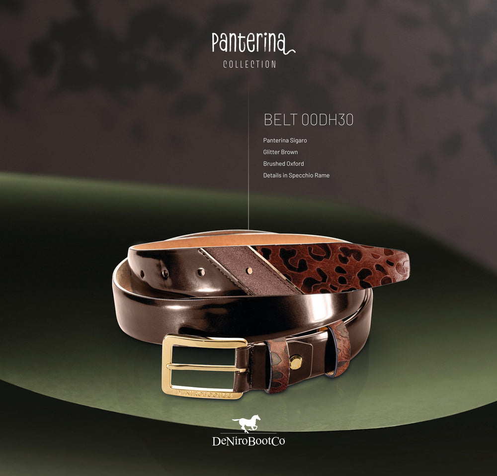 De Niro 00DH 30 riem panterina