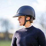 Charles Owen SP8 plus leatherlook helmet Charles Owen