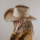 Sandoval Durango premium cowboy strohoed voor dames
