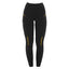 Equestro women's slim fit leggings micro mesh inserts - HorseworldEU