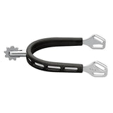 Herm. Sprenger ULTRA fit EXTRA GRIP spurs with Balkenhol fastening - Stainless steel, 30 mm rounded Herm. Sprenger