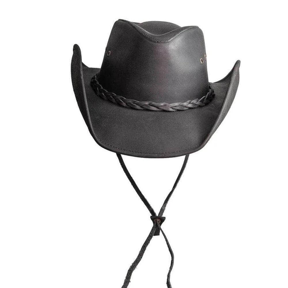 Chapeau de cowboy en cuir pour homme Hollywood | American hat makers