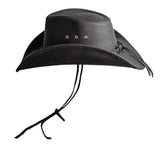 Chapeau de cowboy en cuir pour homme Hollywood | American hat makers