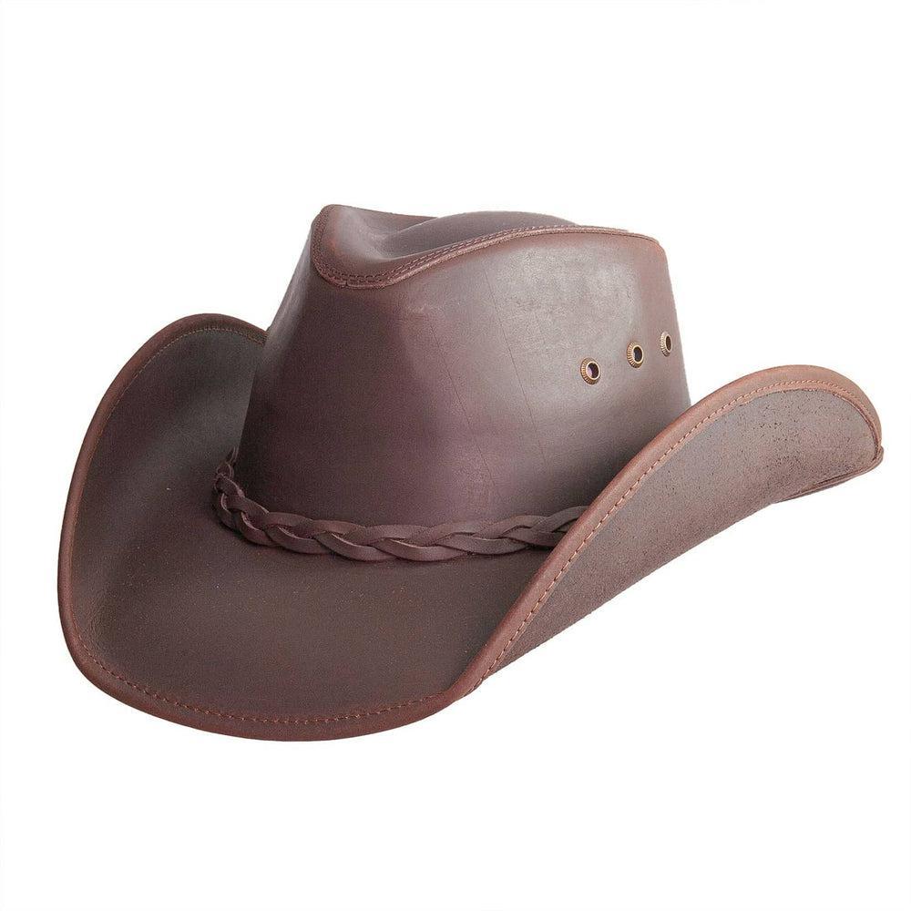 Chapeau de cowboy en cuir pour homme Hollywood | American hat makers