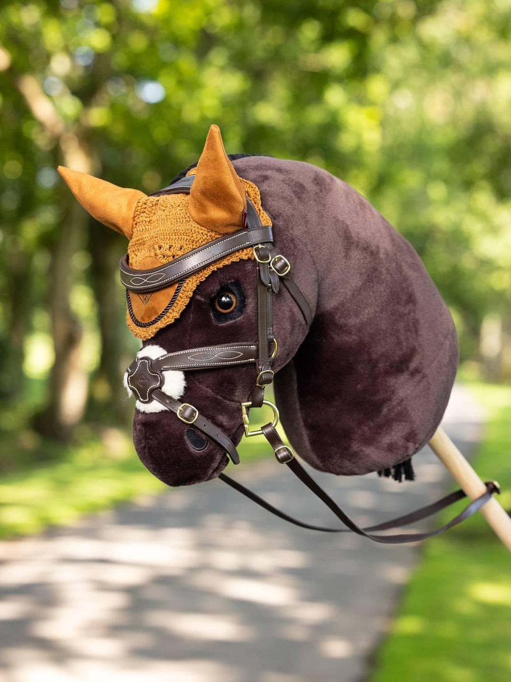 Cagoule anti-mouches pour chevaux à batôn LeMieux