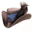 American hat makers Reversible Ren | Womens Leather Festival Hat