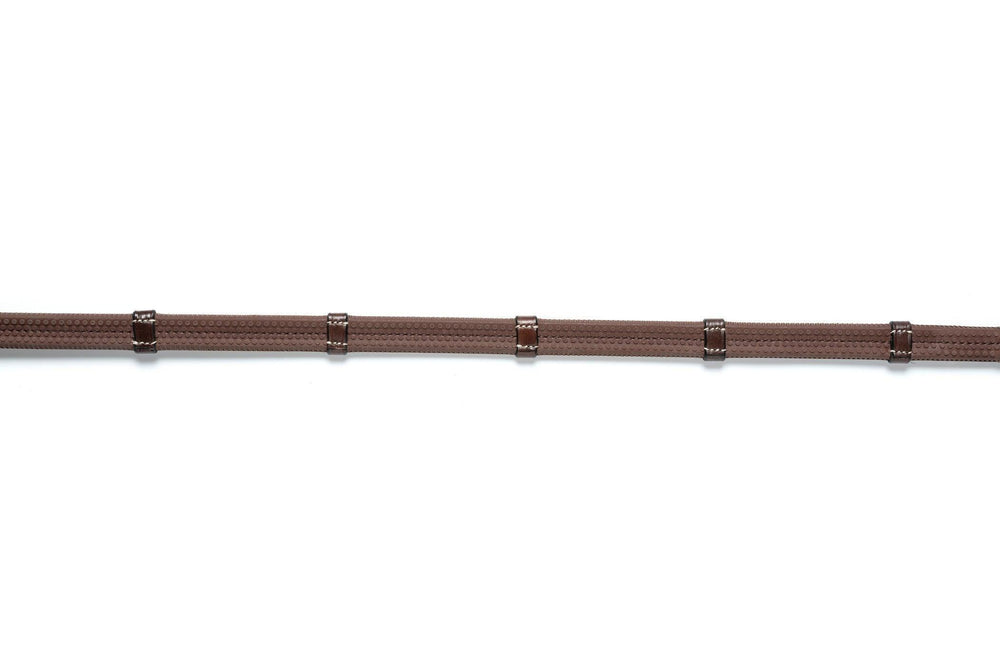 Trust Maastricht 1/2inch Rubber reins 7 stops - HorseworldEU